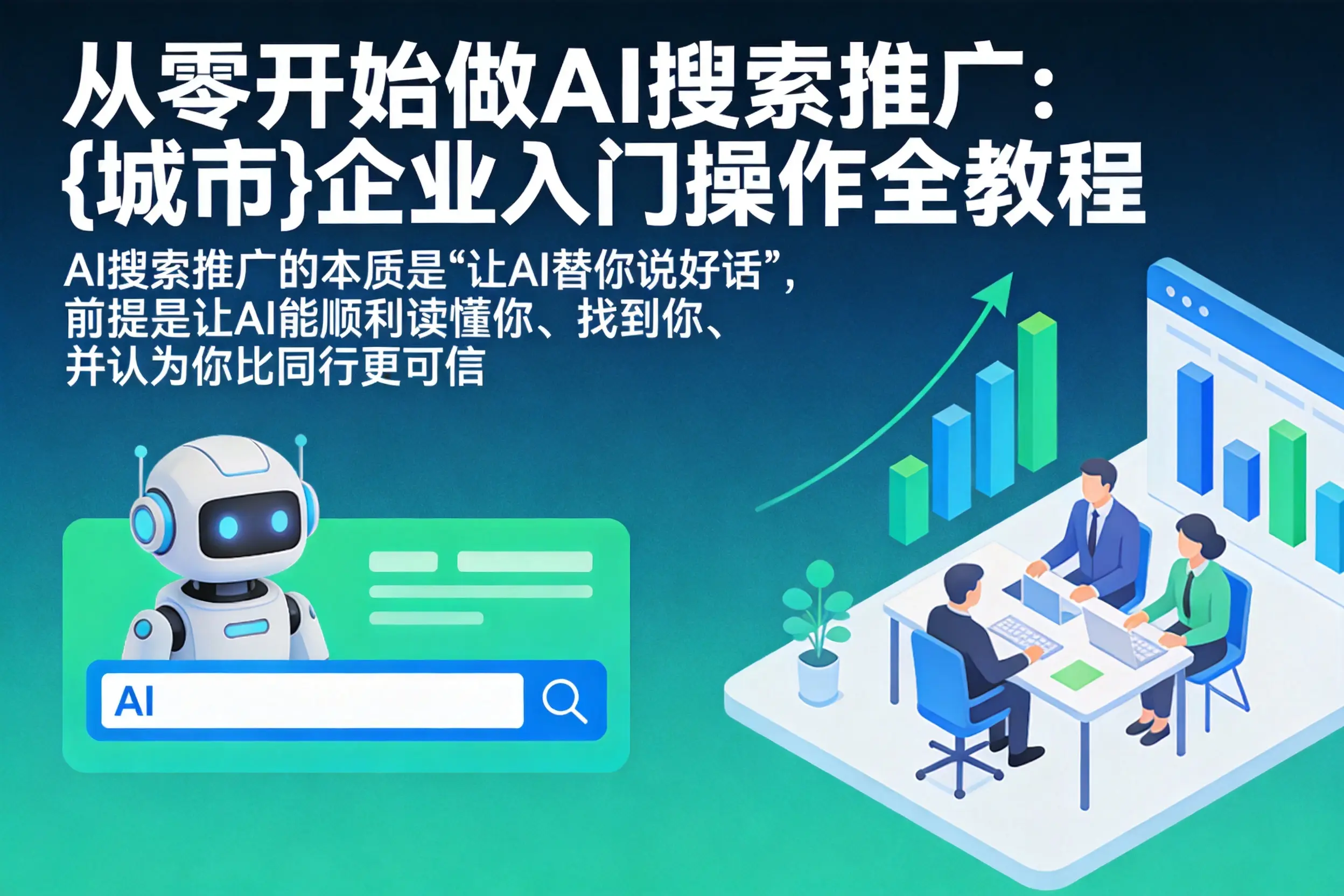 从零开始做AI搜索推广:银川企业入门操作全教程