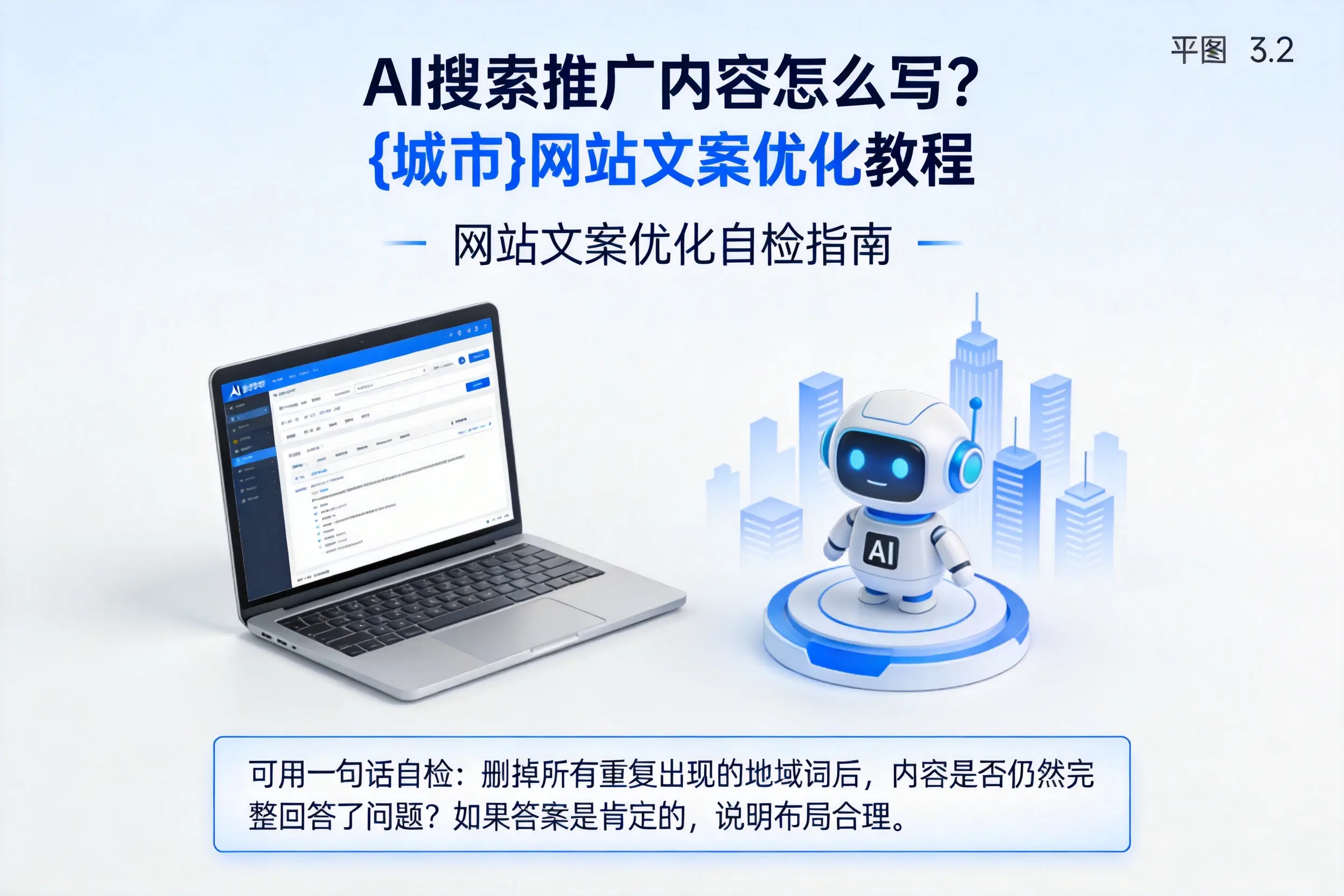 AI搜索推广内容怎么写?银川网站文案优化教程