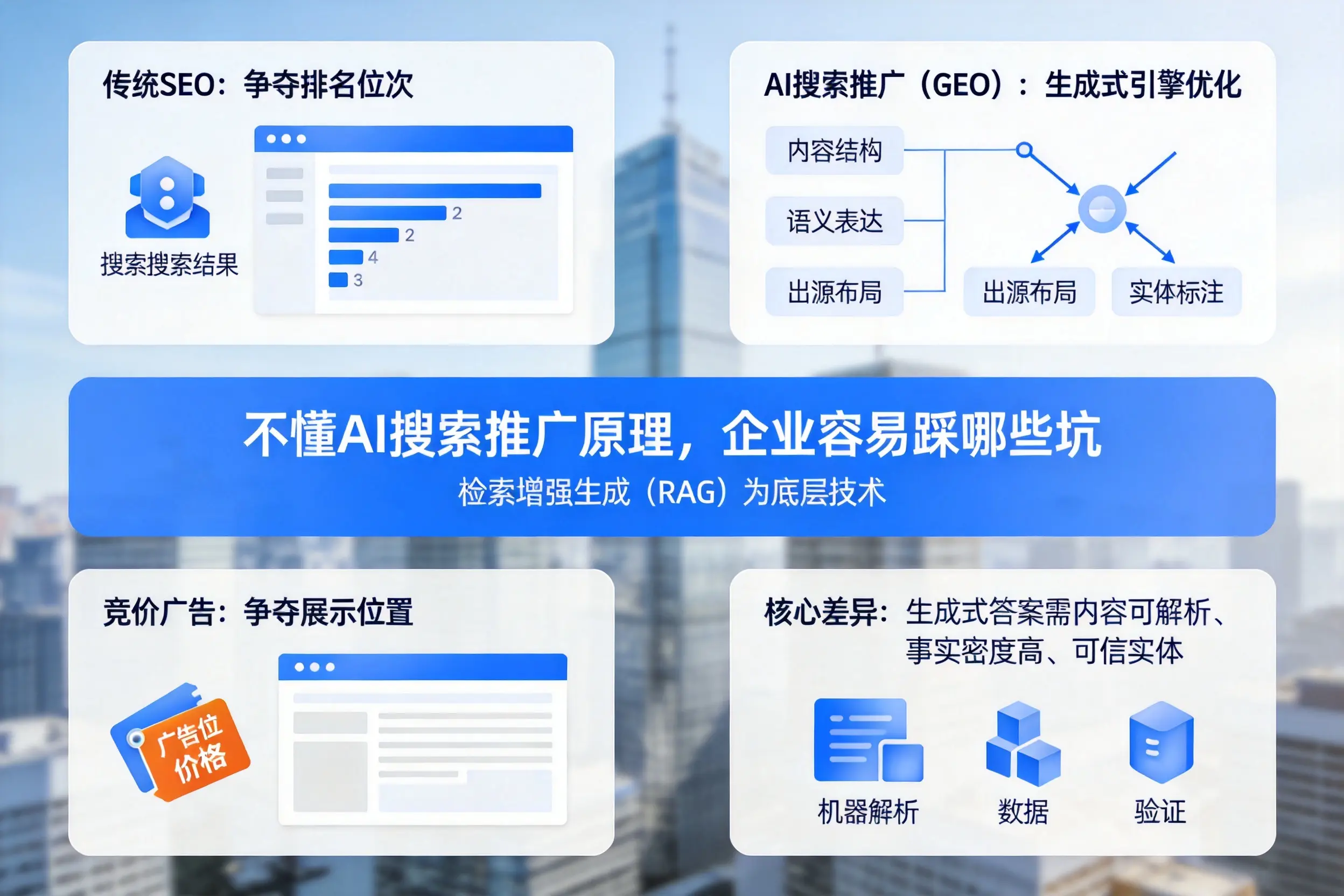 不懂AI搜索推广原理，银川企业容易踩哪些坑