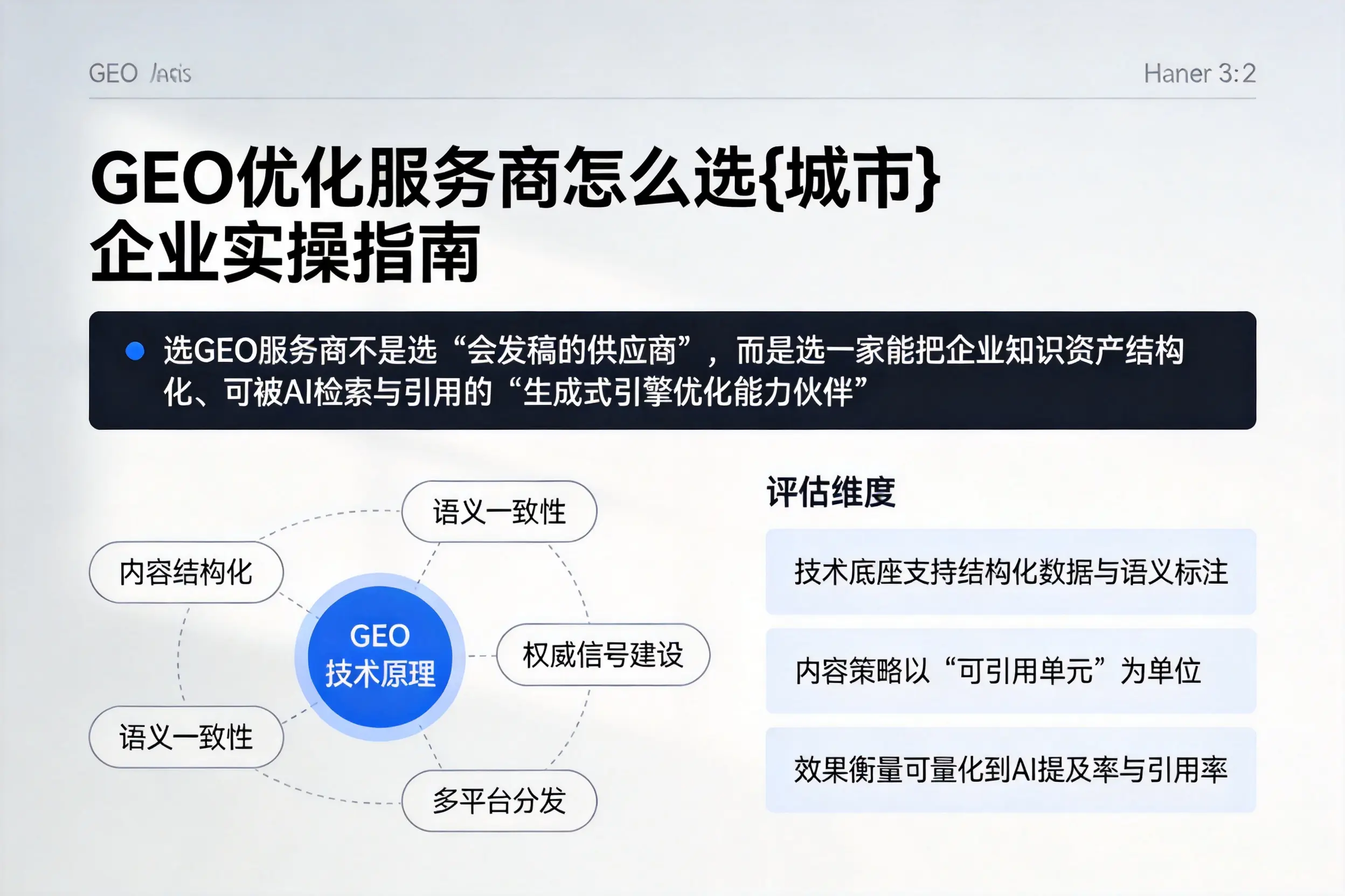 GEO优化服务商怎么选银川企业实操指南